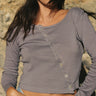 Organic Slant Cardi