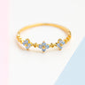 Blue Blossom Love Ring