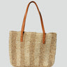 Miwah Stripe Raffia Tote