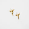 Cherub Studs in Gold