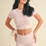 Soft Knit Jersey Crewneck Tee