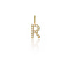 Diamond Letter Charm