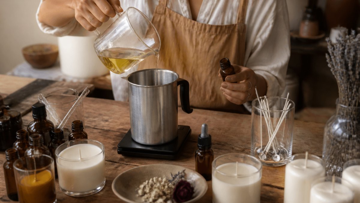 How to Make Custom Scented Candles at Home