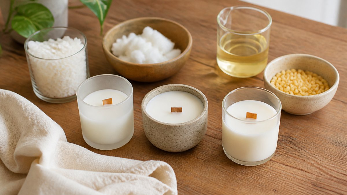 Natural Alternatives to Paraffin Wax Candles
