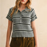 Tori Sweater Polo Tee