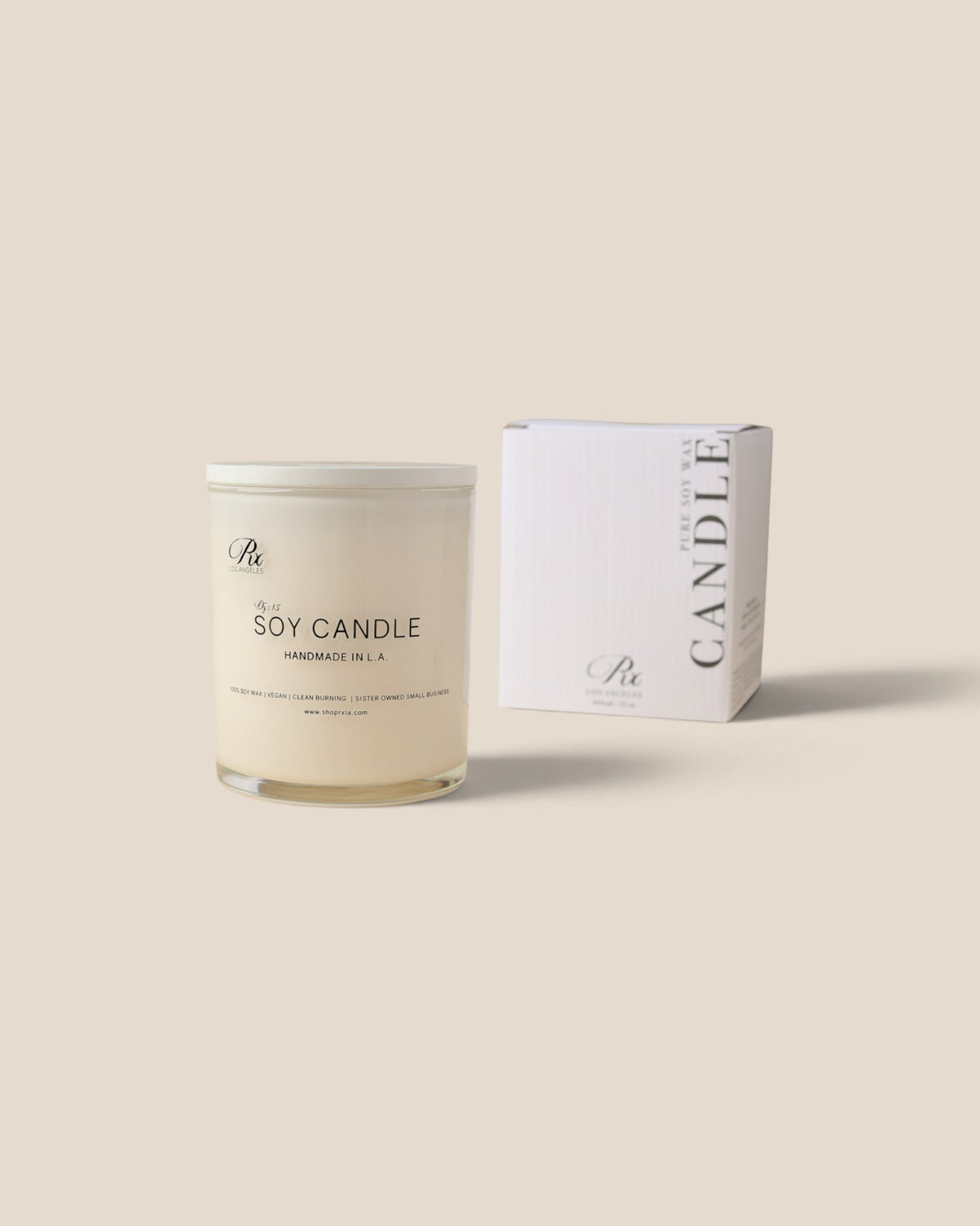 Lavender Oak: 100% Soy Wax Candle by RXLA the brand – view 6
