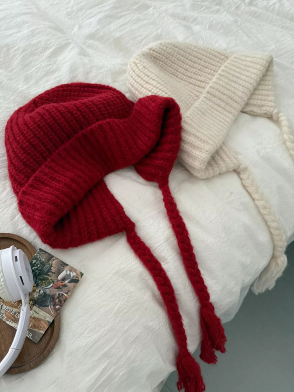 Cozy Knit Braided Beanie Hat – view 5