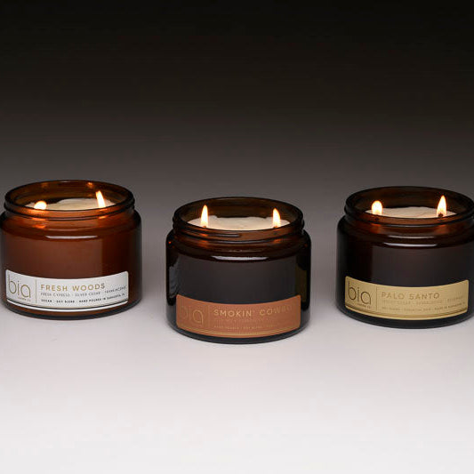 Smokin' Cowboy Soy Blend Candle — Sandalwood, Leather, Iris by Bia Candle Co – view 13