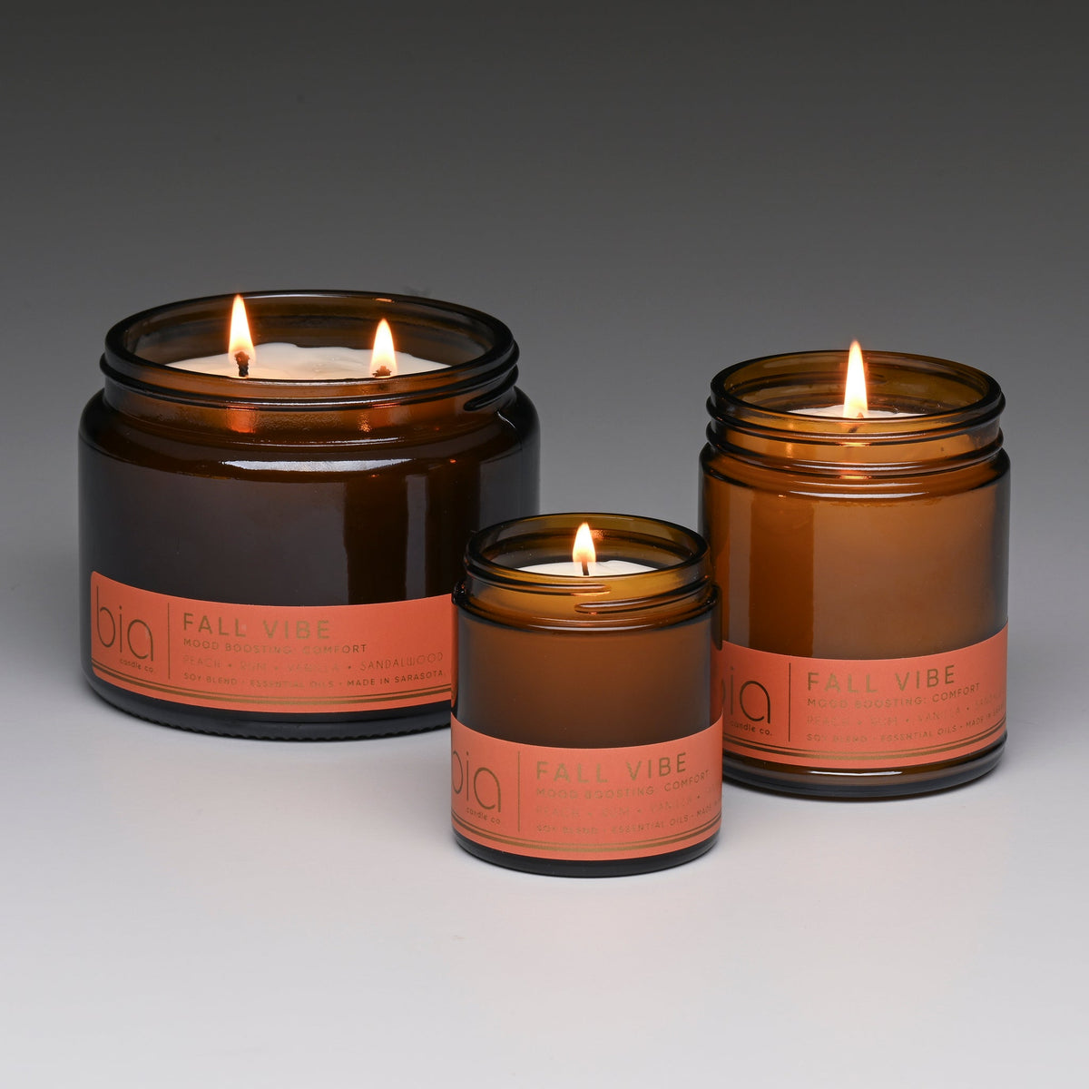 Fall Vibe Functional Mood Boosting Candle - Calming & Grounding by Bia Candle Co – view 4