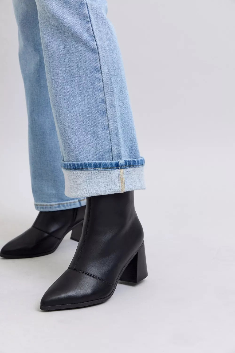 Judy Blue Mid Rise Thermal Bootcut Jeans – view 13
