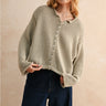 Light Weight Button Front Cardigan