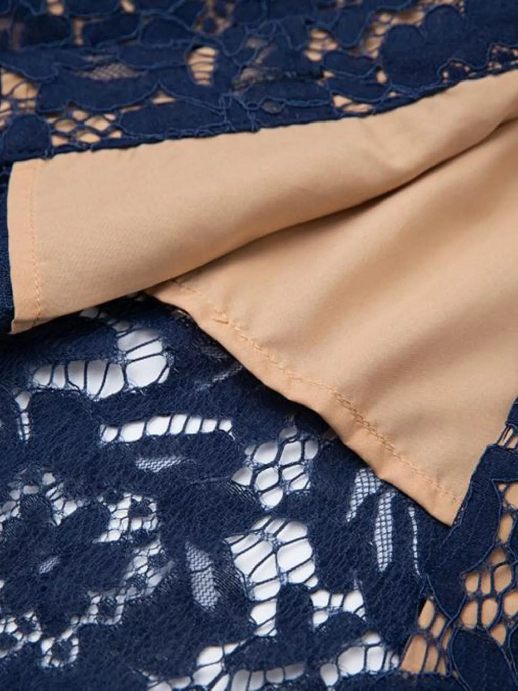 Lace Button-Down Midi Dress by Brocade – view 13