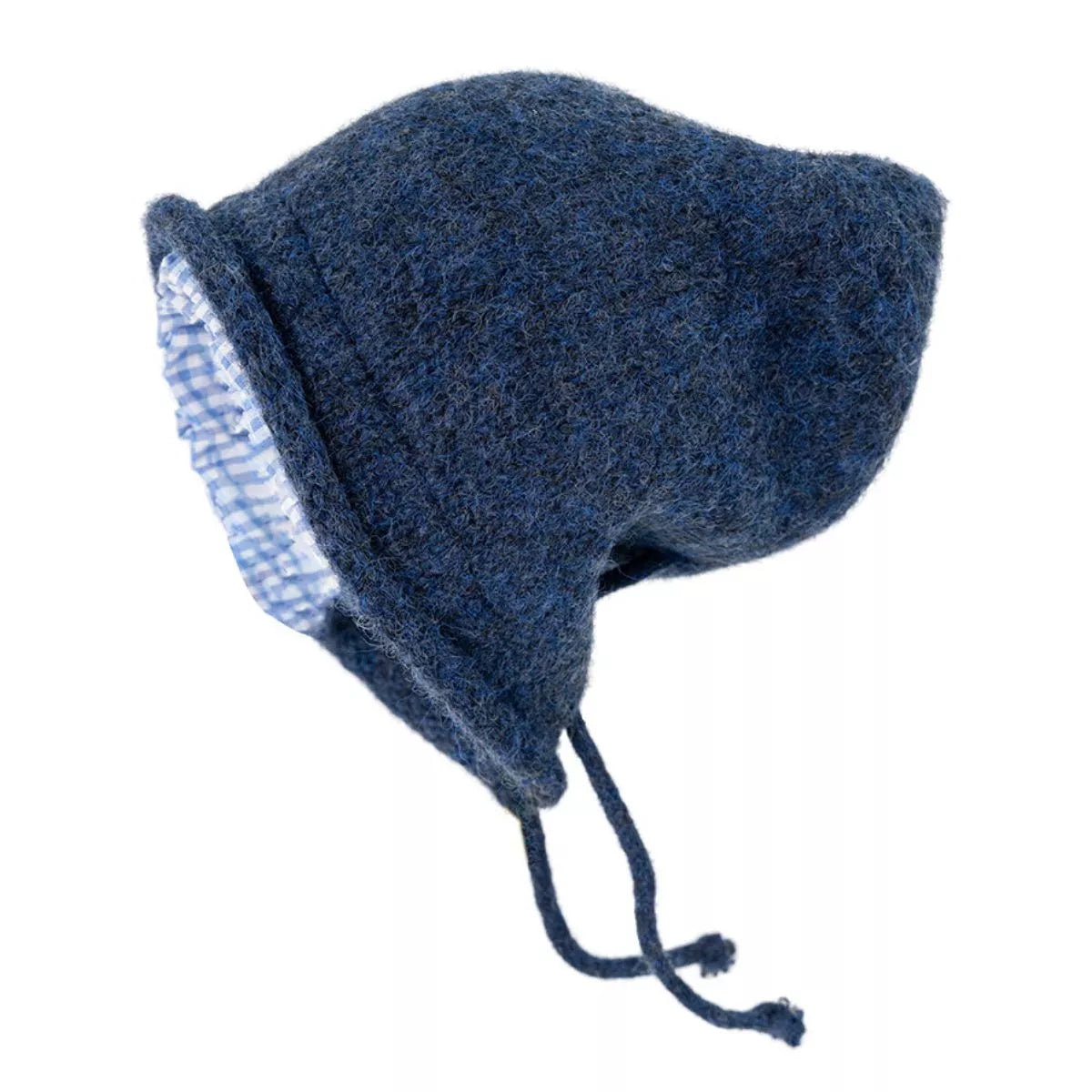 Plaid Trim Knit Hat – view 2