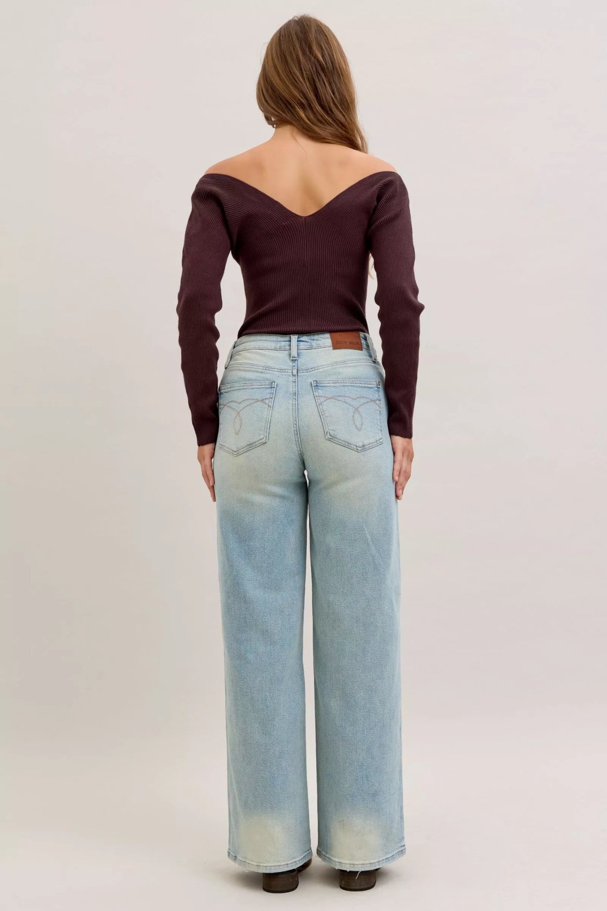 Judy Blue High Waist Column Straight Jeans – view 10