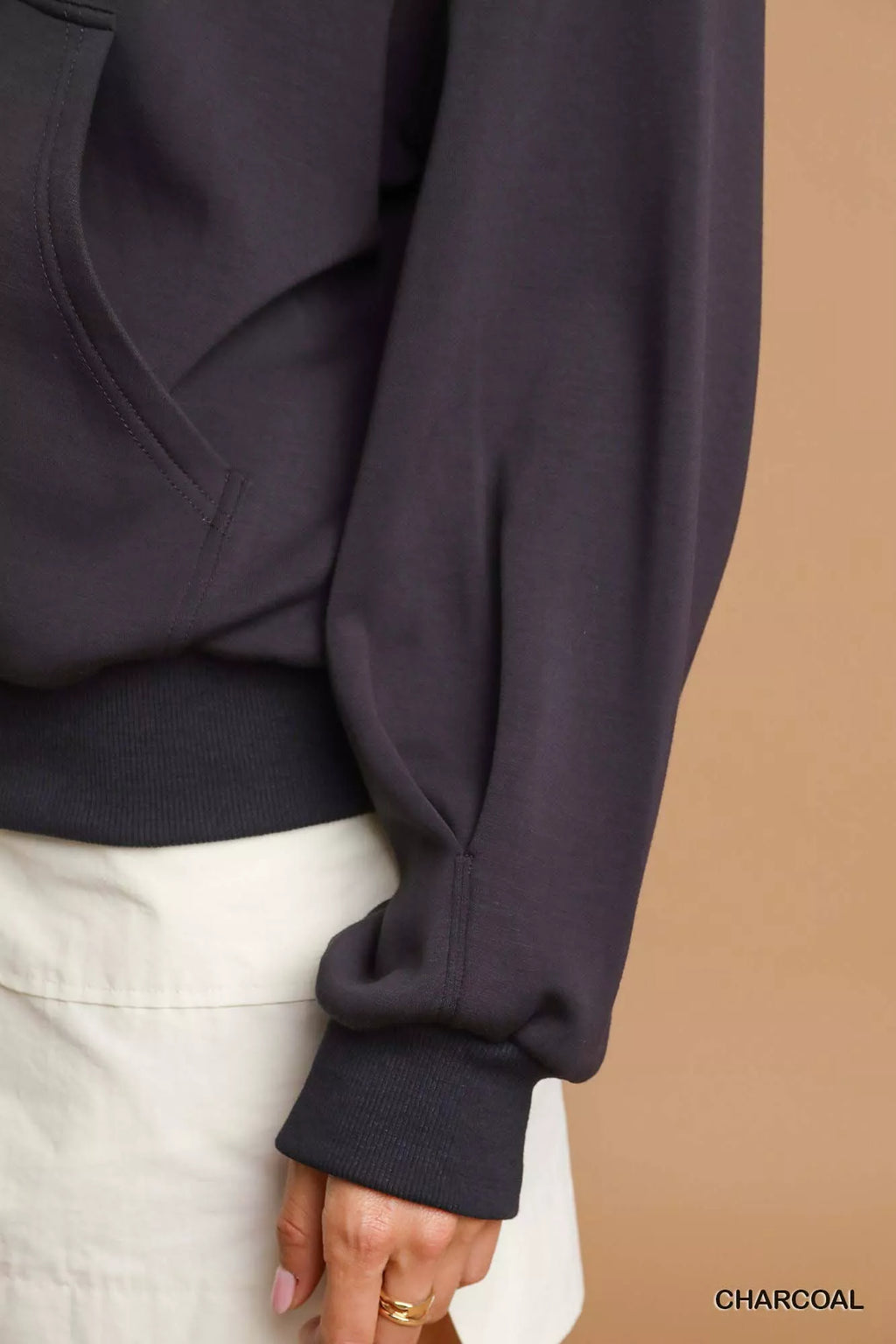 Umgee Zip-Up Fleece Hooded Jacket by Umgee USA – view 6