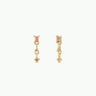 Mini Baguette Drop Earrings