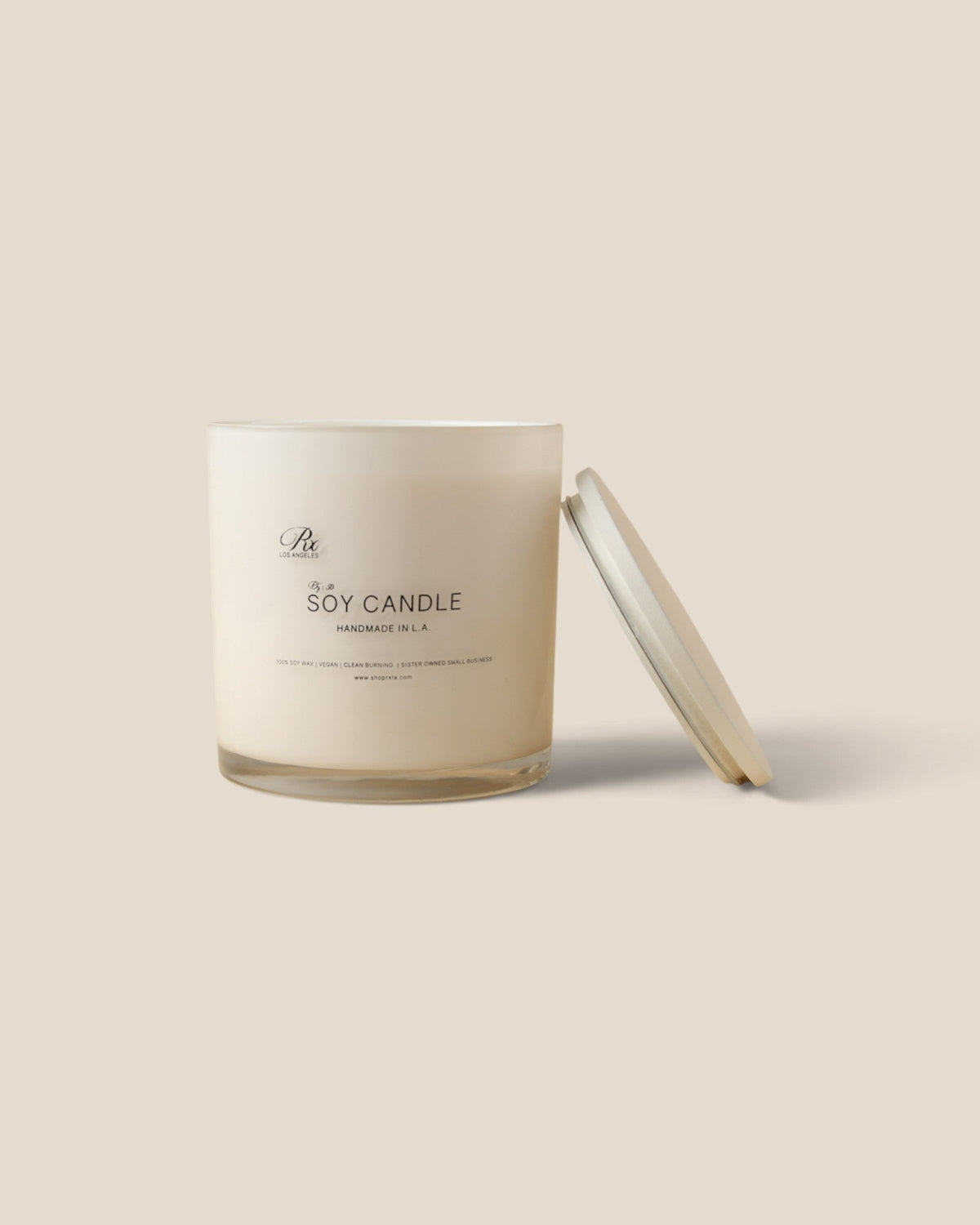 White Tea: 100% Soy Wax Candle by RXLA the brand – view 7