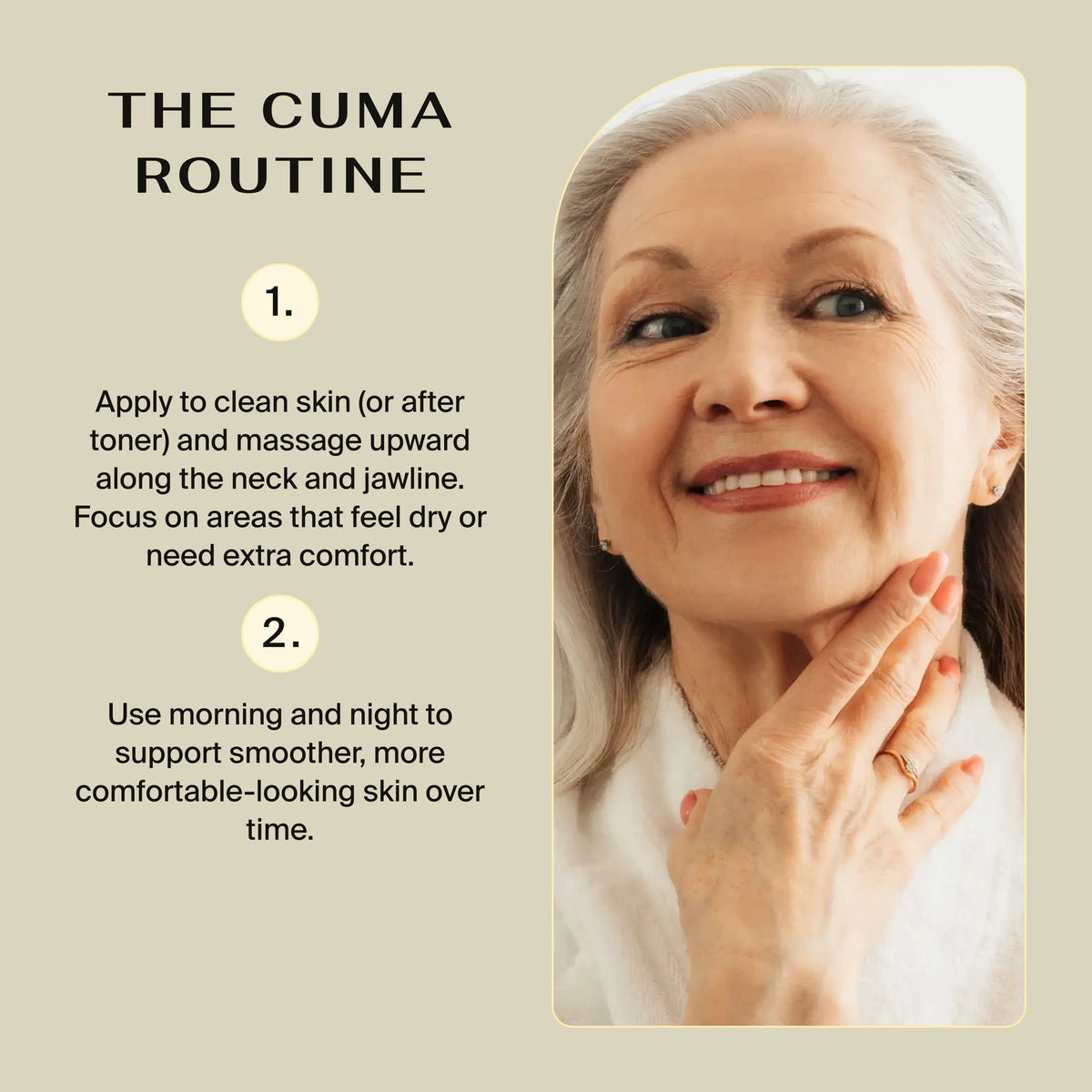 CUMA Neck Cream by Luminara Beauty – view 4