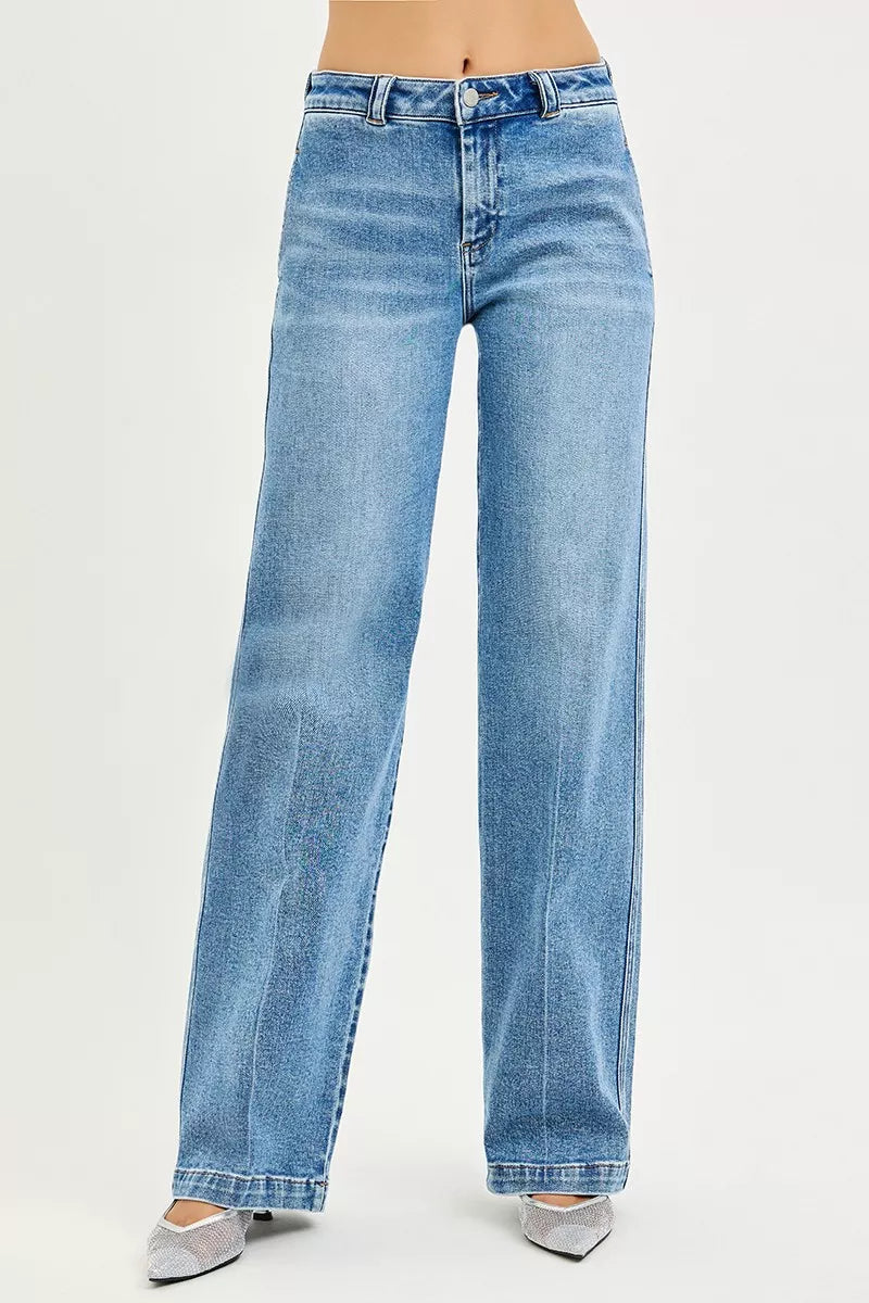 RISEN Slouchy Straight Jeans – view 2