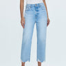 Cassie Crop Super High Rise Straight Jean