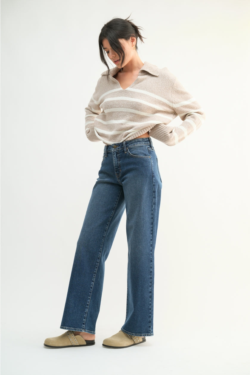 Mid Rise Slim Wide Leg – Forth & Nomad