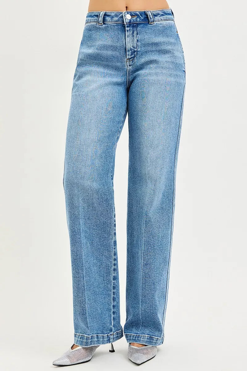 RISEN Slouchy Straight Jeans – view 3
