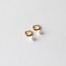 Small Pearl Hoops Hinge