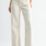Patch Pocket Wide Leg Pants