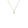 Solid Gold North Star Diamond Necklace