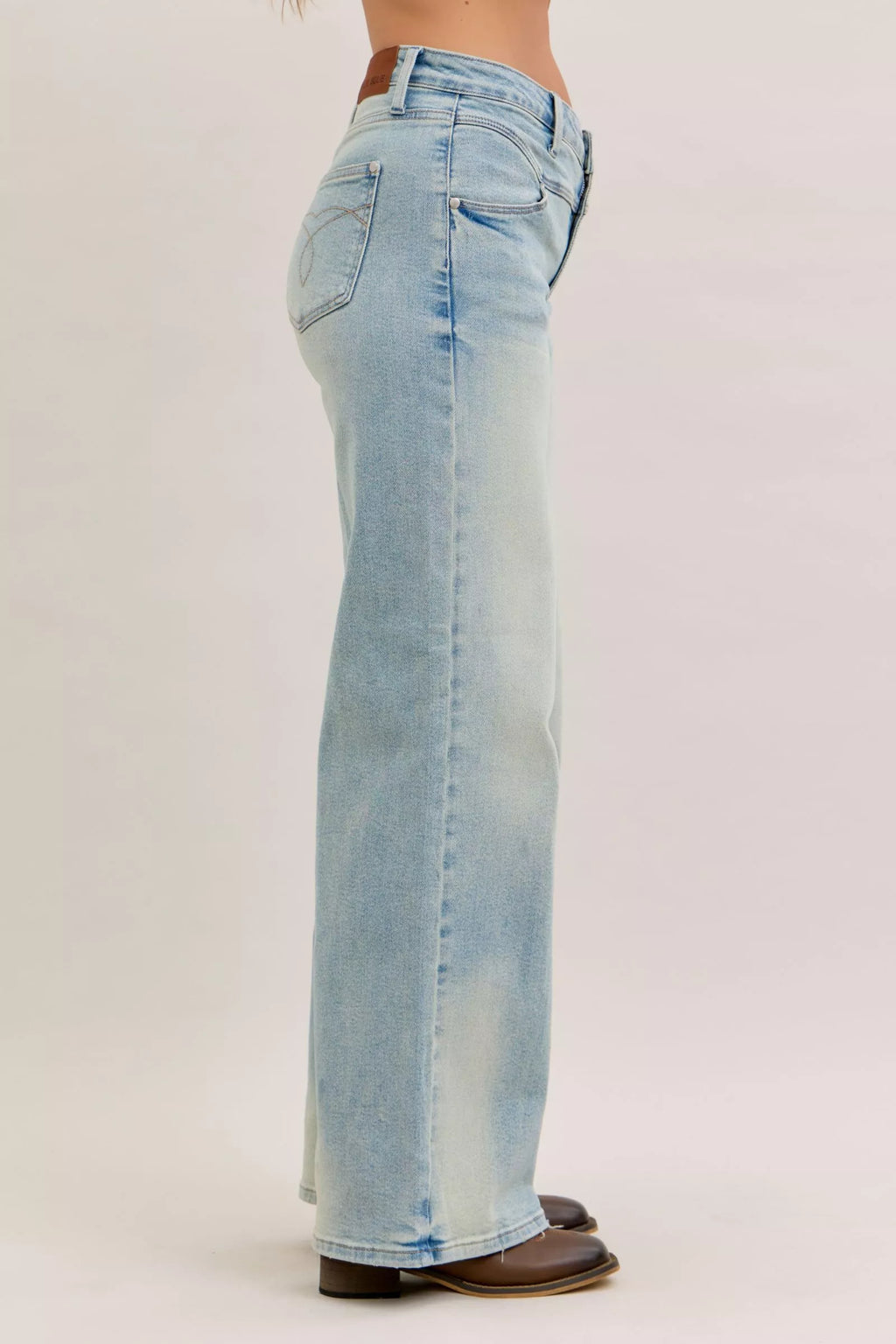 Judy Blue High Waist Column Straight Jeans – view 2