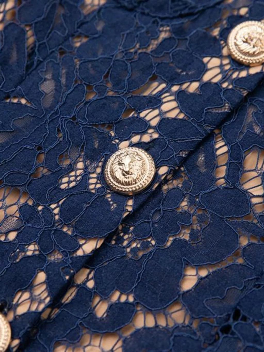 Lace Button-Down Midi Dress by Brocade – view 11