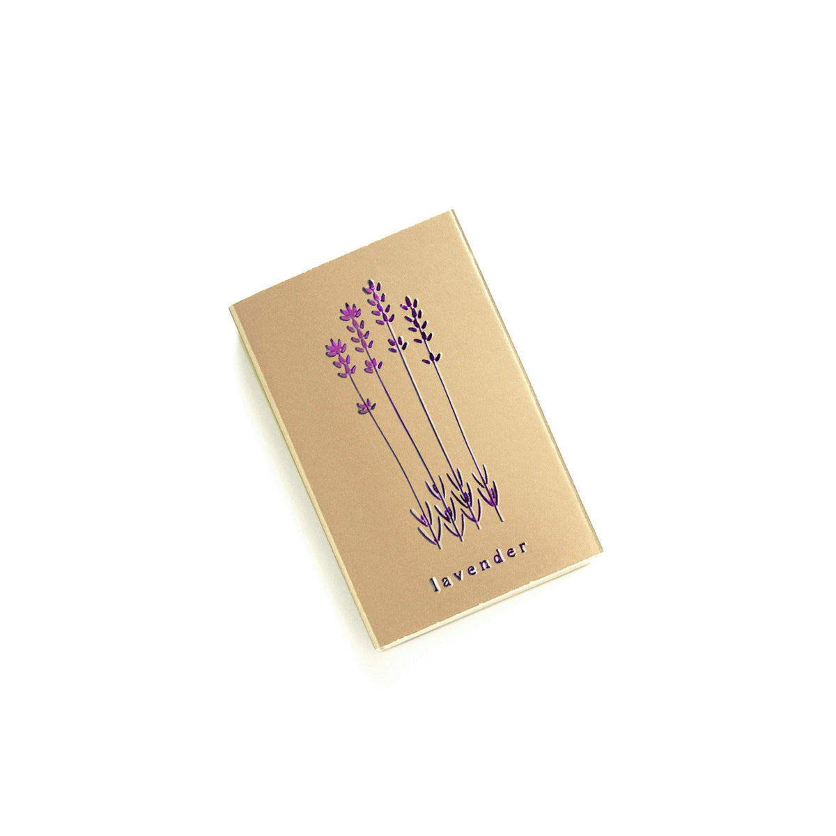 Lavender Foil Embossed Matchbox by Studio Portmanteau – view 4