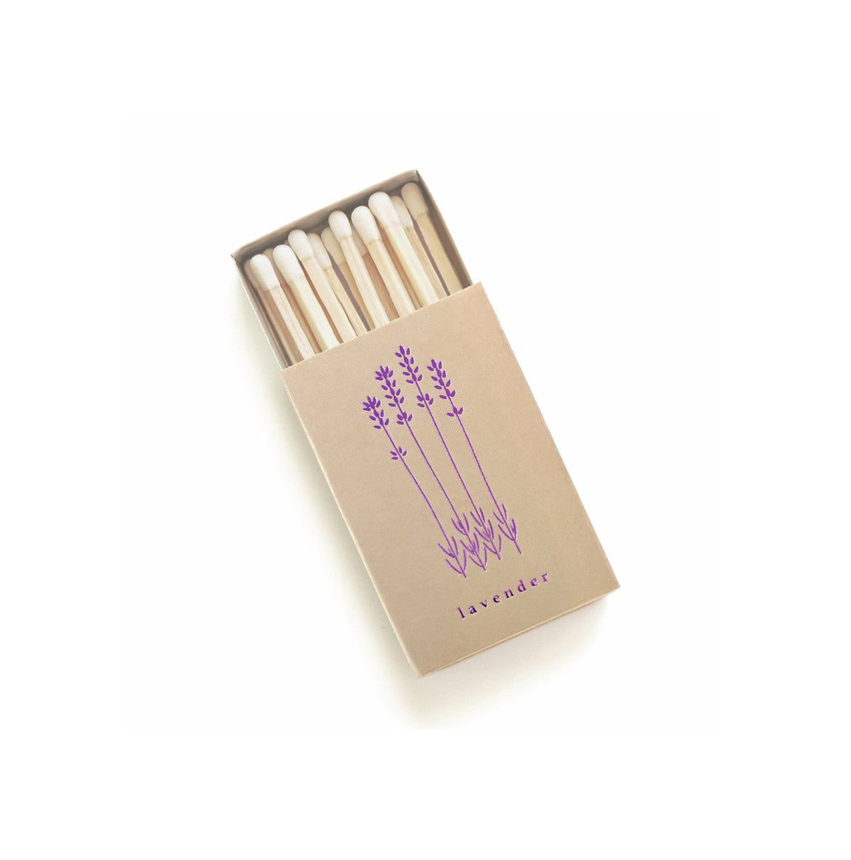 Lavender Foil Embossed Matchbox by Studio Portmanteau – view 2