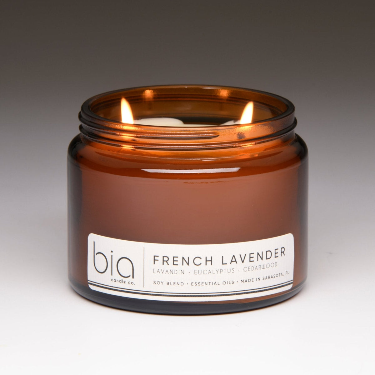 French Lavender Soy Blend Candle — Lavender, Eucalyptus & Cedarwood by Bia Candle Co – view 9