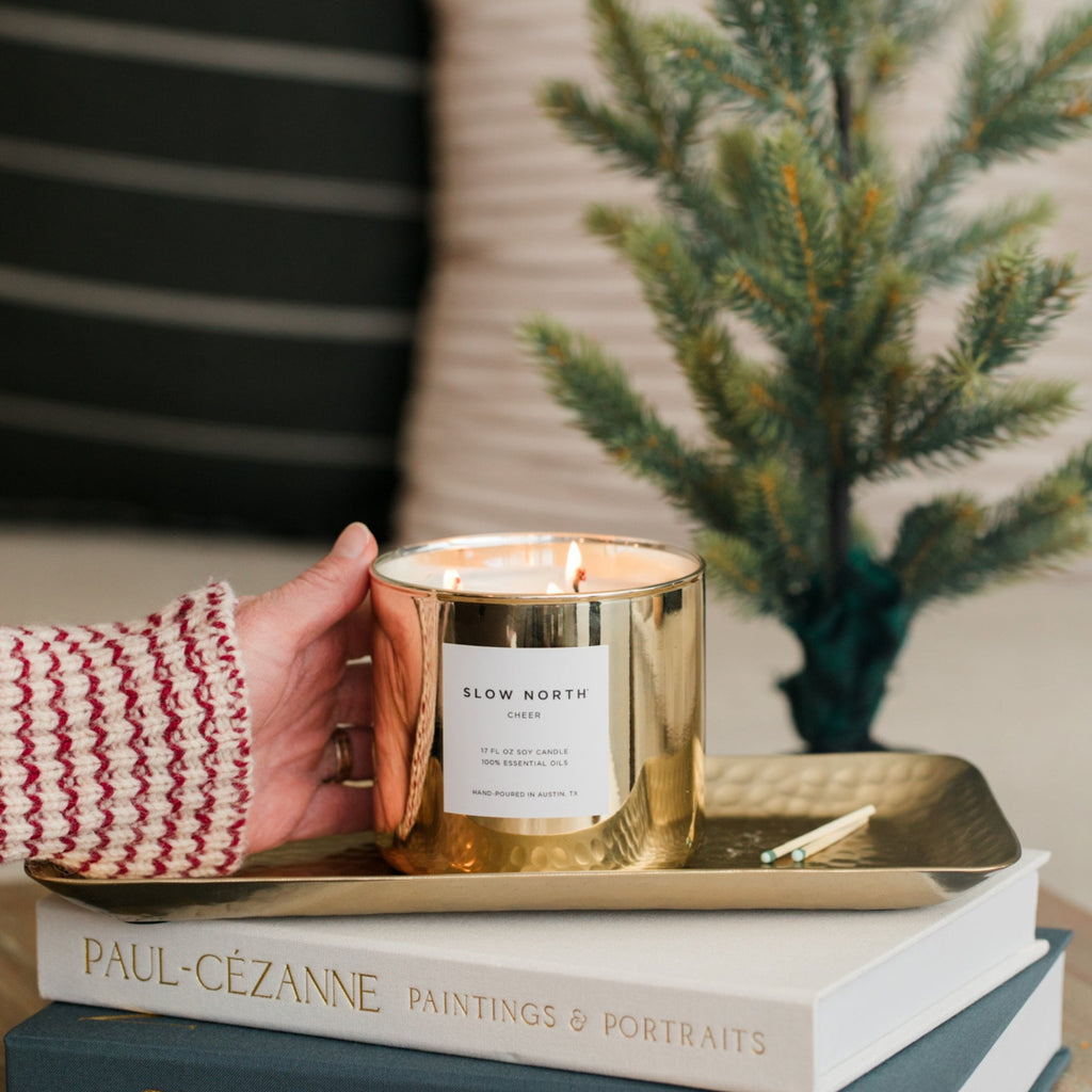Cheer - Signature 3-Wick Candle (Seasonal) by Slow North – view 2