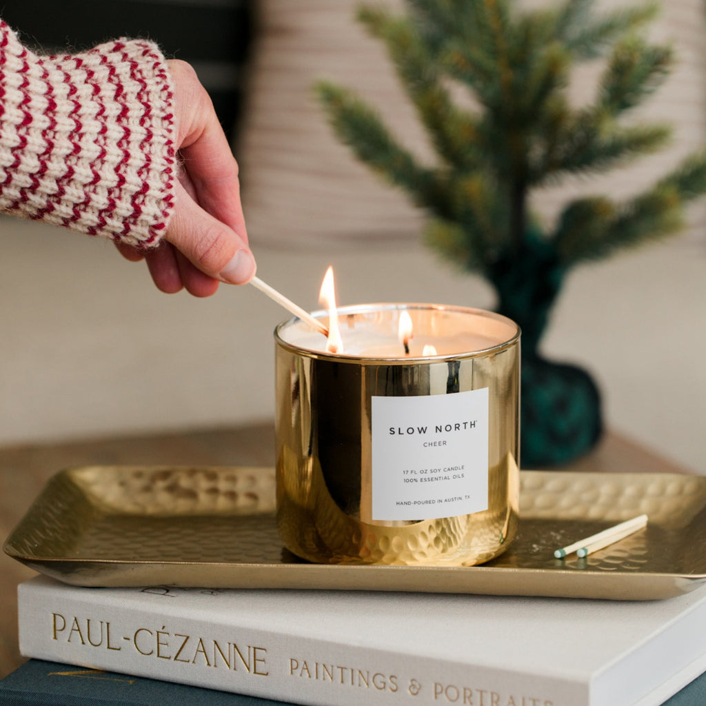 Cheer - Signature 3-Wick Candle (Seasonal) by Slow North – view 4