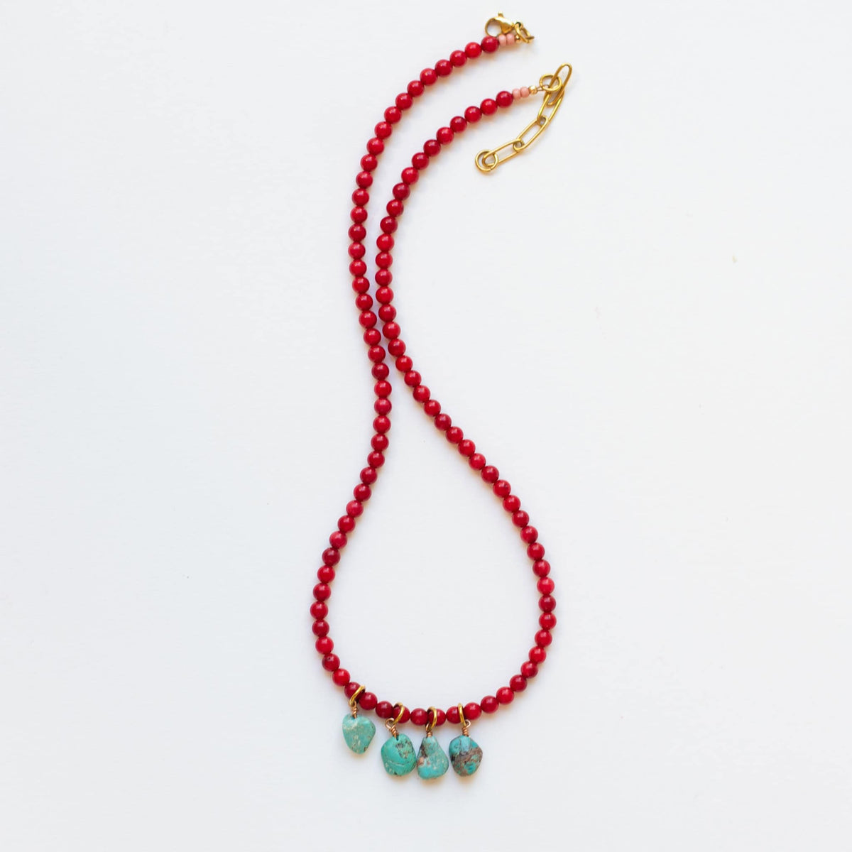 Canyon Beaded Necklace by Sela Designs