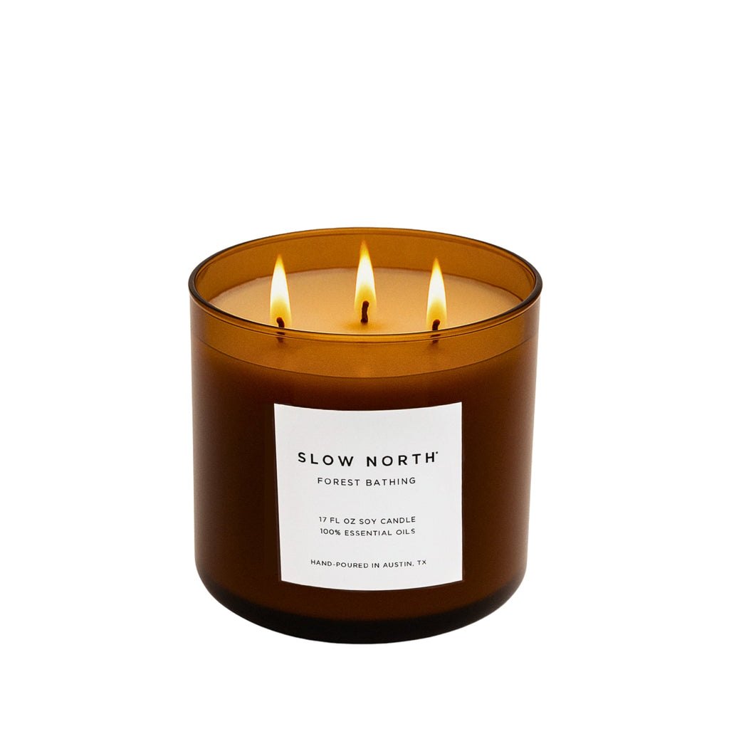 Forest Bathing - Signature 3-Wick Candle by Slow North – view 6
