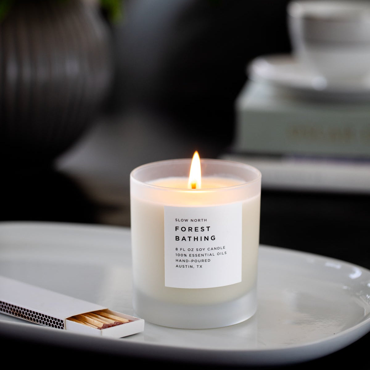 Forest Bathing - Signature Candle (Fir + Pine + Patchouli) by Slow North – view 4