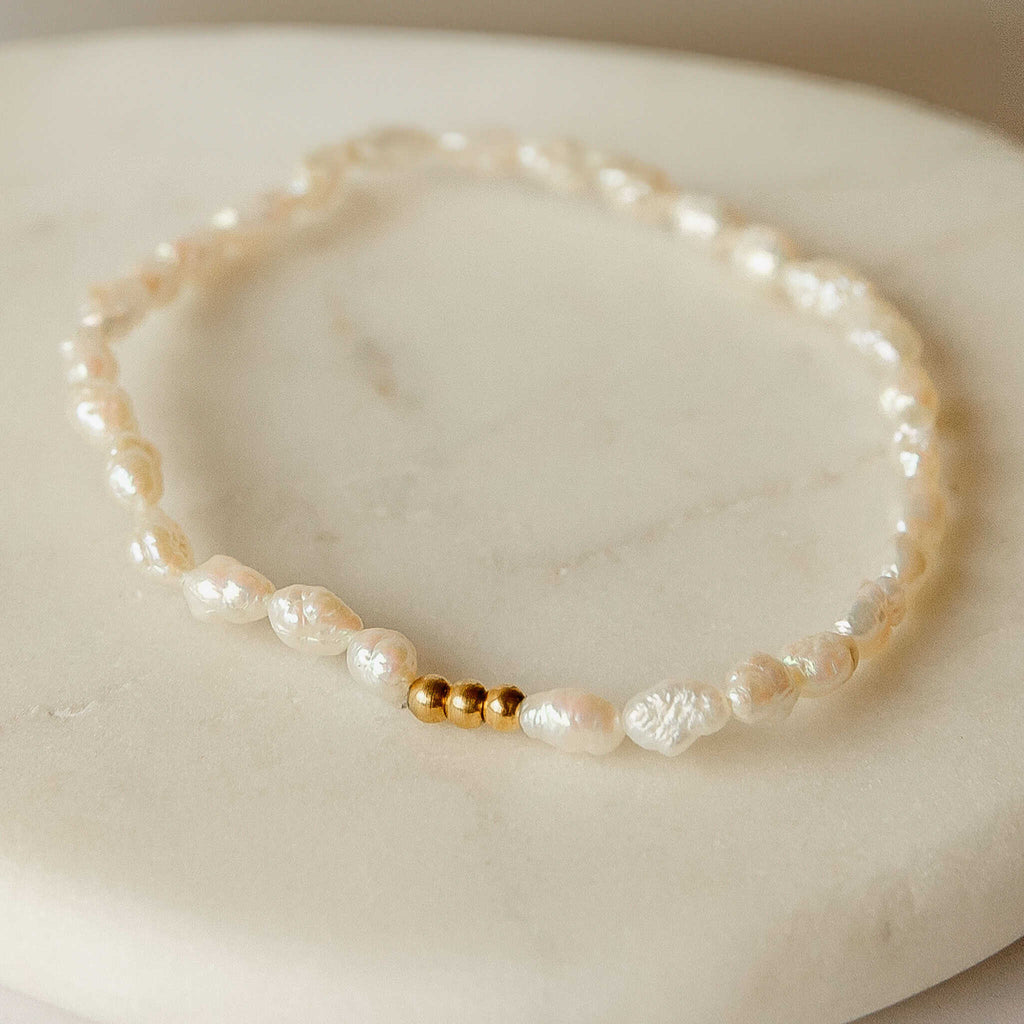 Grace Pearl Bracelet by Sela Designs – view 3