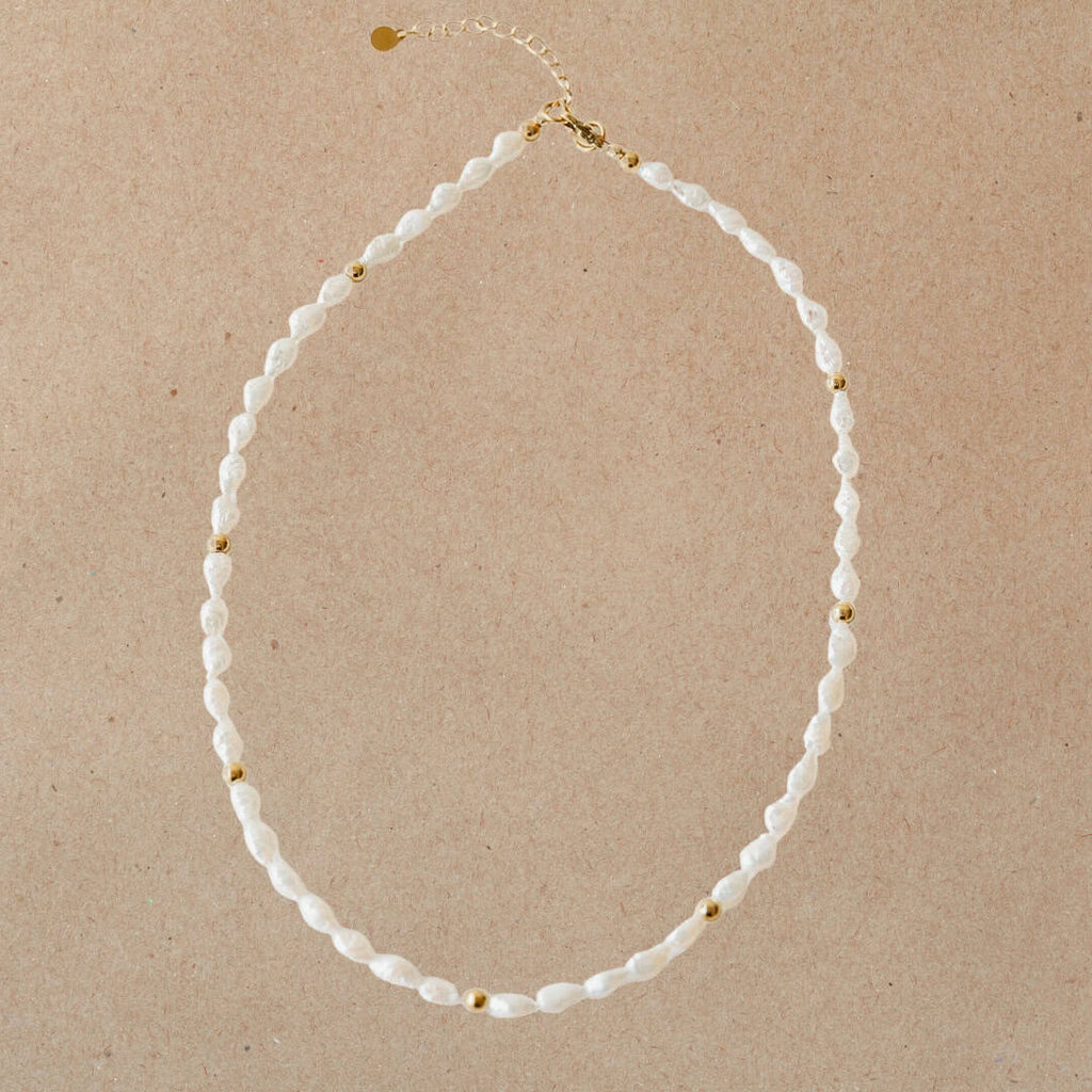 Grace Pearl Necklace by Sela Designs – view 4