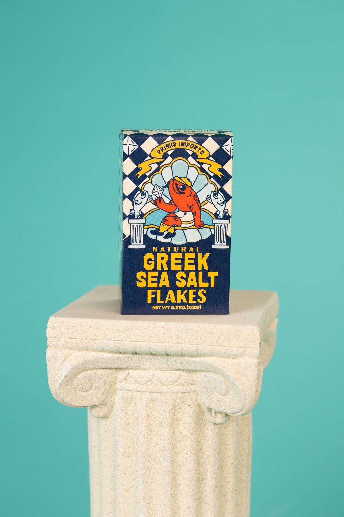 Greek Sea Salt Flakes – Messolonghi Finishing Salt by Primis Imports