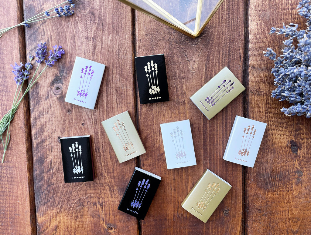 Lavender Foil Embossed Matchbox by Studio Portmanteau – view 7