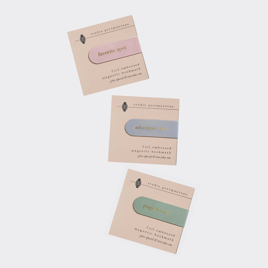 Recipes Gold Foil Embossed Magnetic Bookmark by Studio Portmanteau – view 6