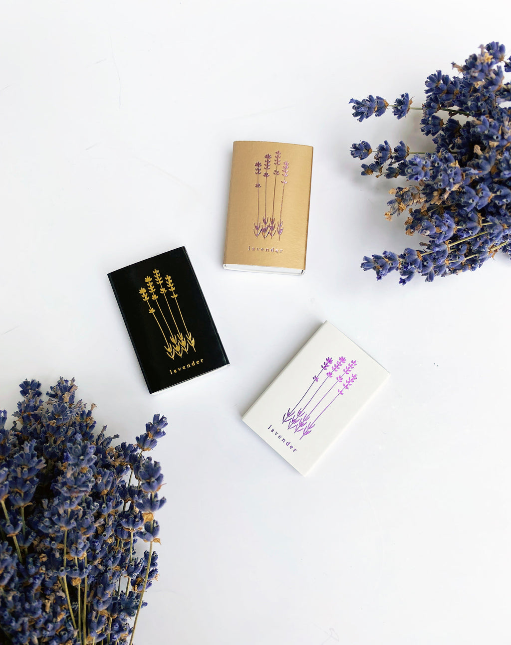 Lavender Foil Embossed Matchbox by Studio Portmanteau – view 8