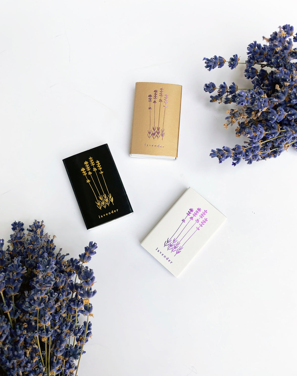 Lavender Foil Embossed Matchbox by Studio Portmanteau – view 8
