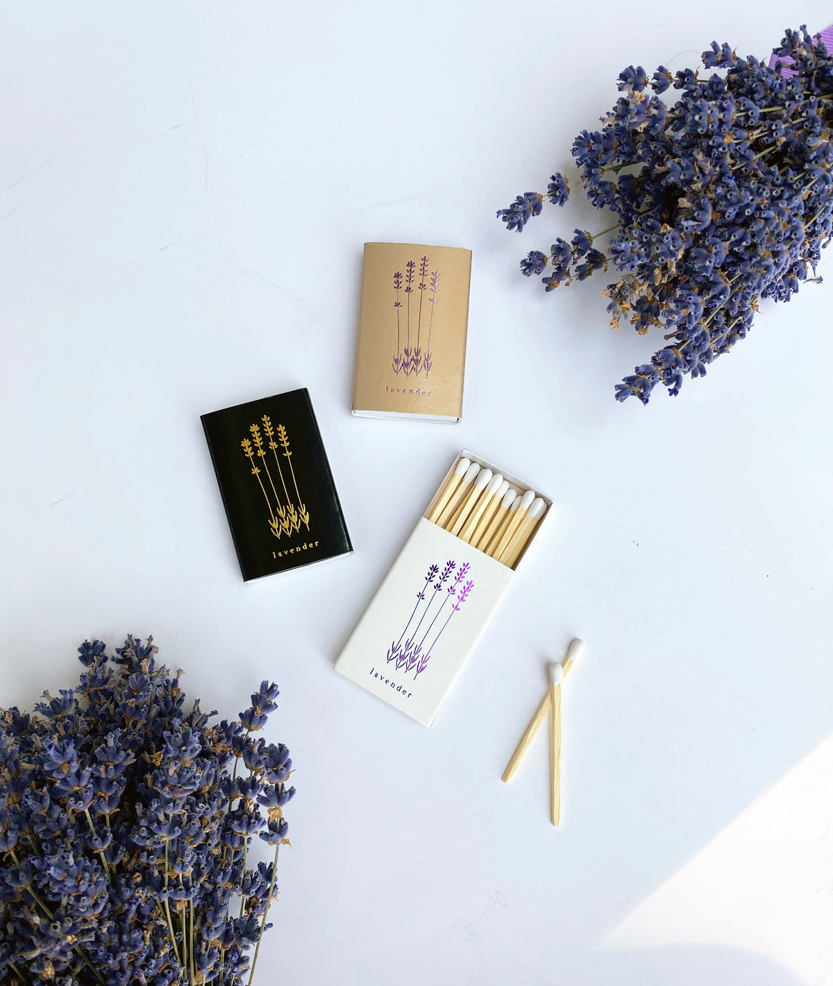 Lavender Foil Embossed Matchbox by Studio Portmanteau – view 6