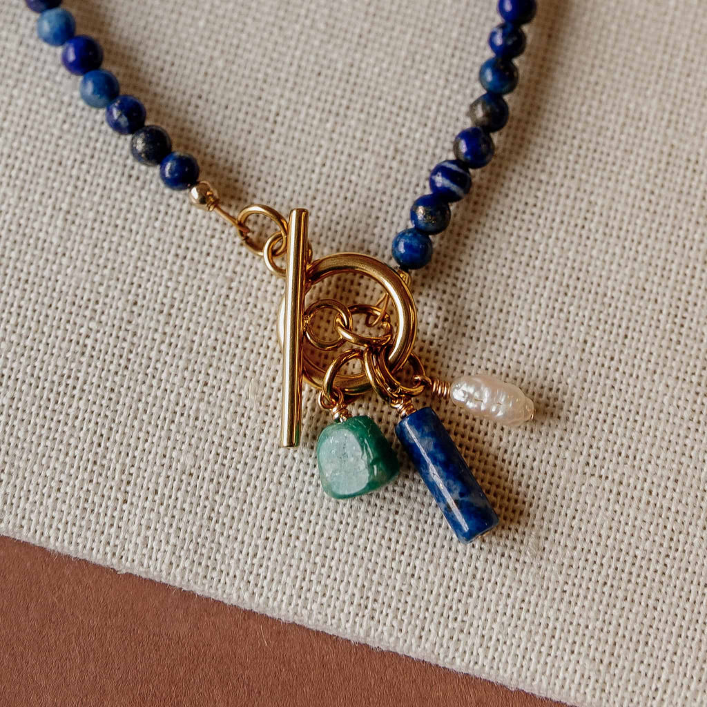 Midnight Bay Charm Necklace by Sela Designs