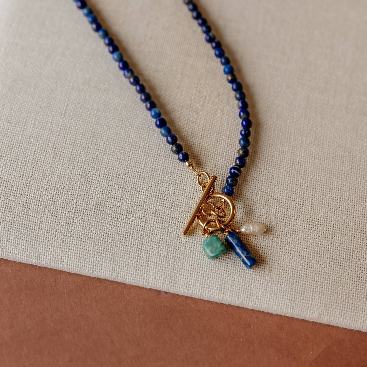 Midnight Bay Charm Necklace by Sela Designs – view 4