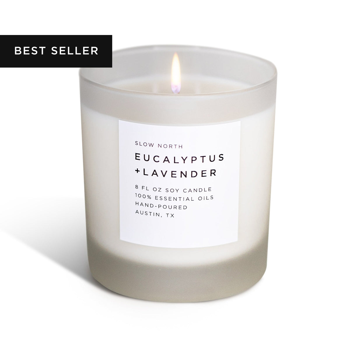 Eucalyptus + Lavender - Signature Soy Candle by Slow North